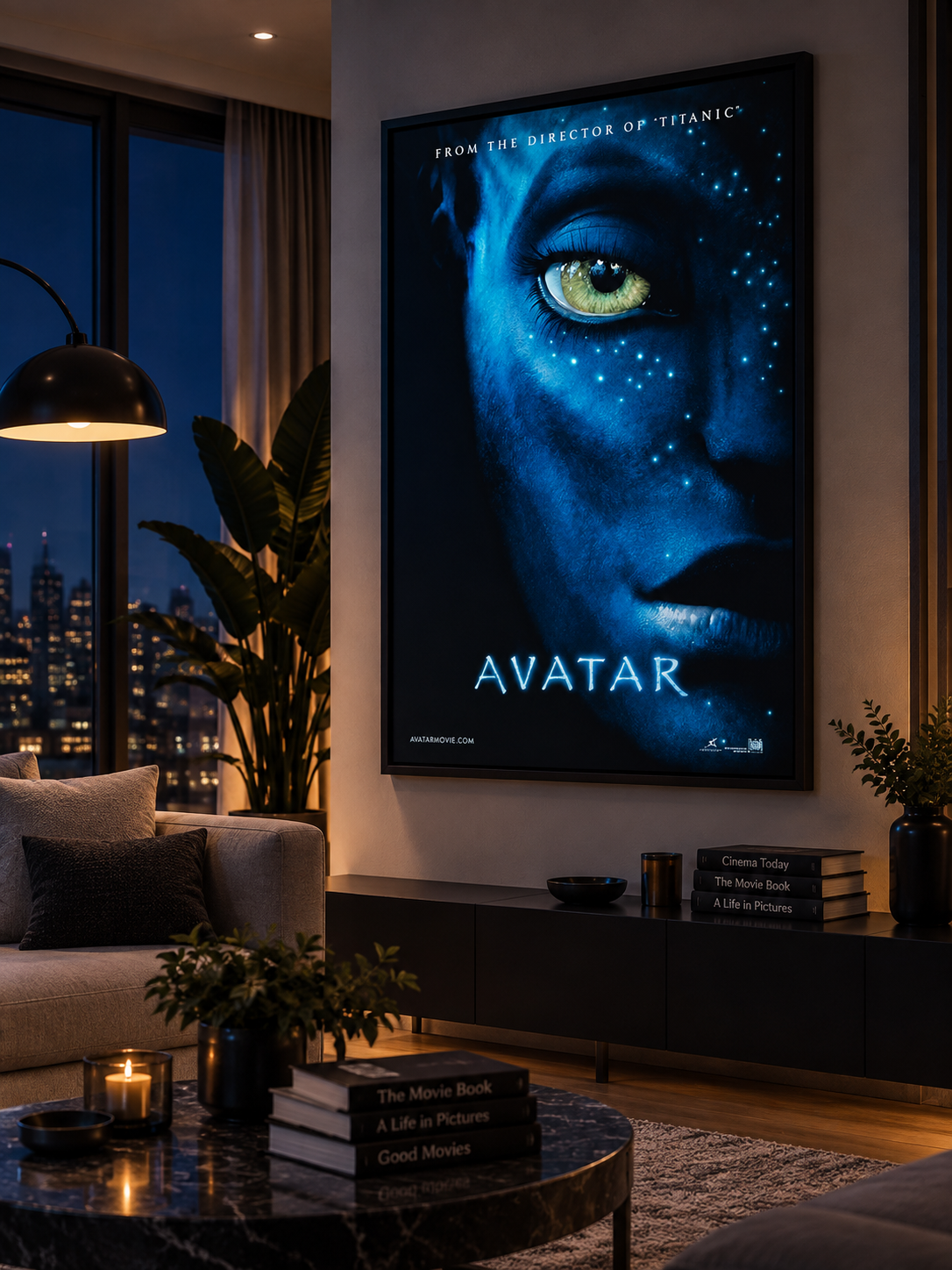 Avatar Sinema Posteri – A2 Ultra İnce LED Lightbox Çerçeve