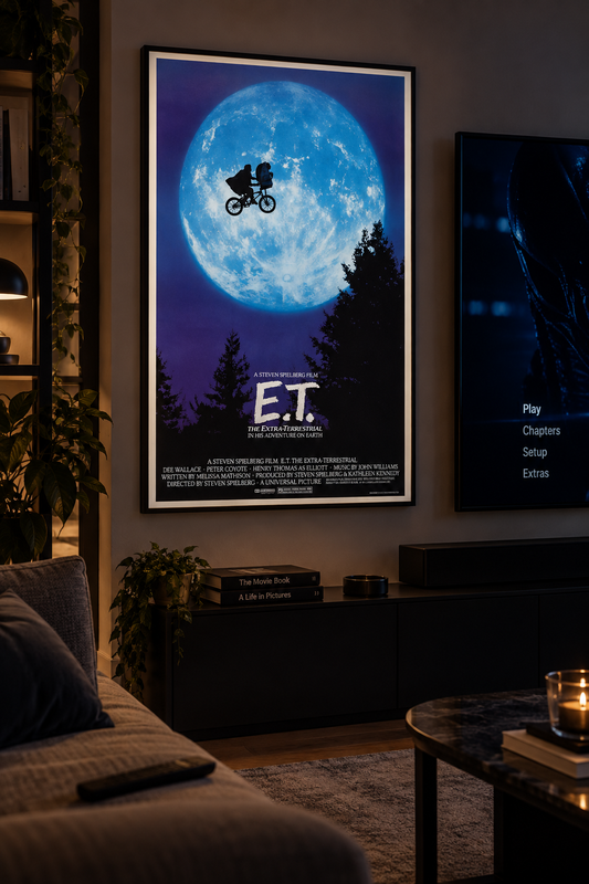 E.T Sinema Posteri – A2 Ultra İnce LED Lightbox Çerçeve