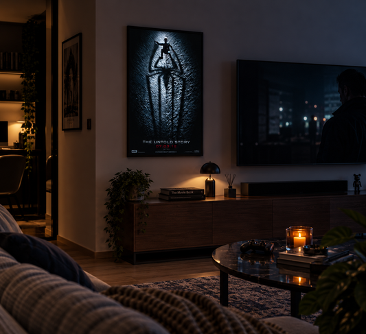 Spiderman Sinema Posteri – A2 Ultra İnce LED Lightbox Çerçeve