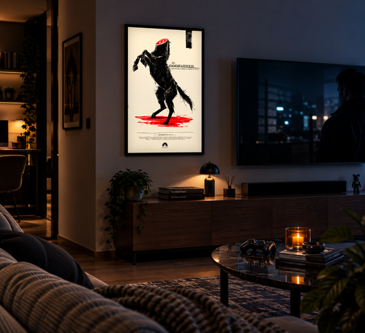 GoodFather-2 Sinema Posteri – A2 Ultra İnce LED Lightbox Çerçeve
