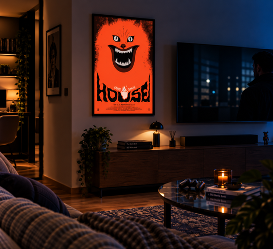 House Sinema Posteri – A2 Ultra İnce LED Lightbox Çerçeve
